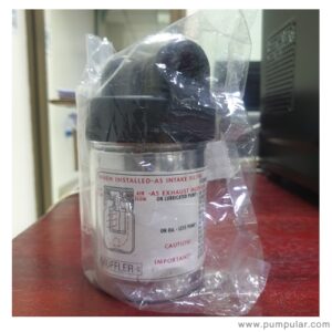 Mufflers Gast 3/8" AB608A (Black)