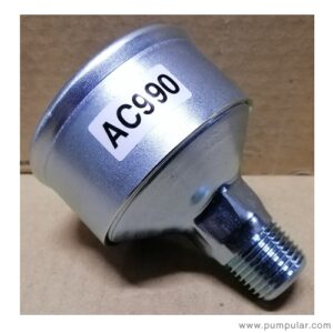 Gast AC990 Muffler assembly - 6AM/8AM/NL52