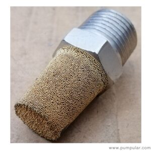 GAST AK840 Bronze filter muffer 3/8" (large)