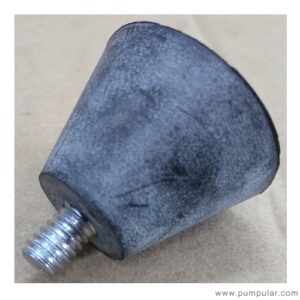 Gast AF584A - Rubber Suction Foot (Triangle)