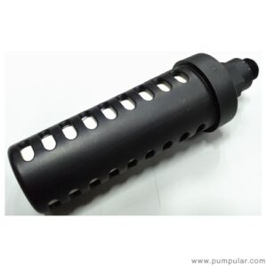 GAST AL445 Muffler assembly black plastic perforated housing