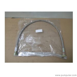 Gast Stainless Braided tube length of 75 cms head frare nut 2 hun/end fare nut 2