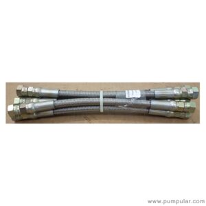 Stainless Braided tube length of 30 cms of gast manufacturing