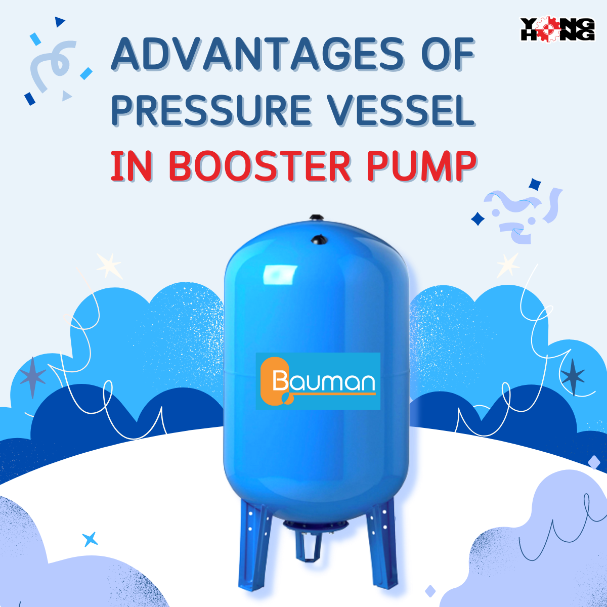 5 Advantages of pressure vessel in booster pump